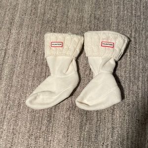 Hunter sock inserts- shorty. Never worn. SZ L